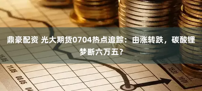 鼎豪配资 光大期货0704热点追踪：由涨转跌，碳酸锂梦断六万五？